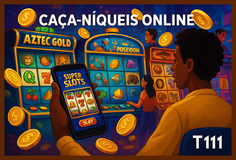 Explore o mundo das slot machines no T111 Casino